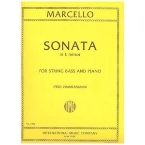 Marcello, B.: Kontrabasssonate e-Moll