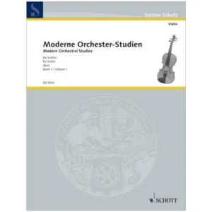 Moderne Orchester-Studien für Violine Band 1