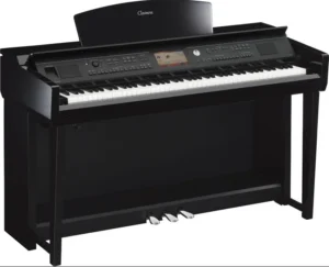 YAMAHA CLAVINOVA CVP705PE PIANO PIANOFORTE DIGITALE GRADED HAMMER NERO LUCIDO CON RITMI CVP-705 PE