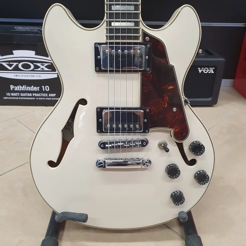 D’Angelico Premier Mini DC Champagne – EX DEMO –