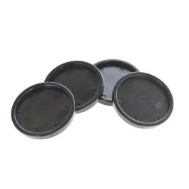 Isolatori Plastica nero 7cm