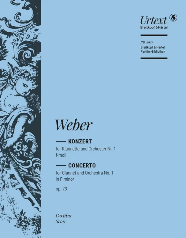 WEBER – Clarinet Concerto No. 1 in F minor Op. 73