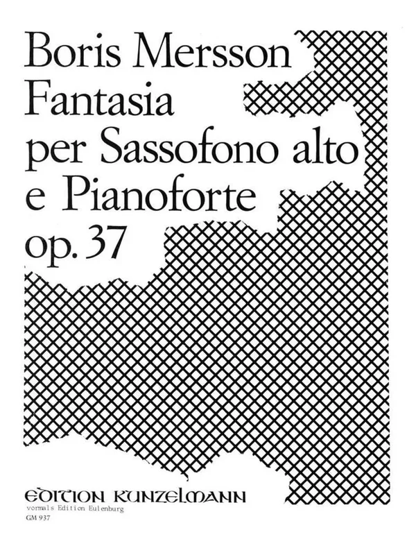 MERSSON – Fantasia per Sassofono Alto e Pianoforte op.37