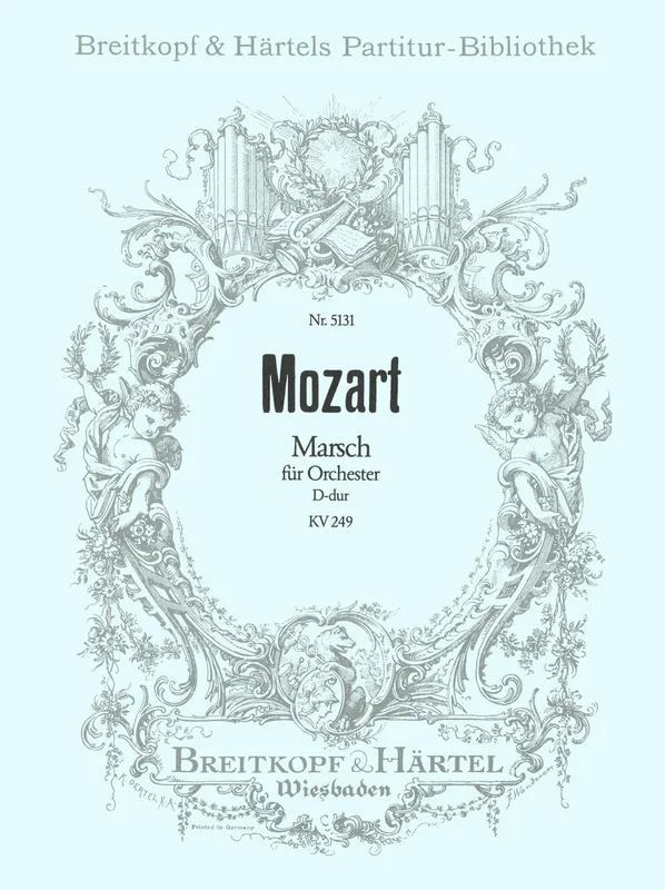 MOZART – March in D major K. 249