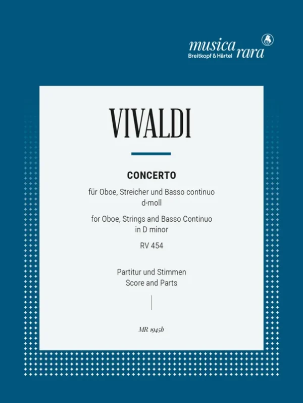 VIVALDI – Concerto in D minor RV 454