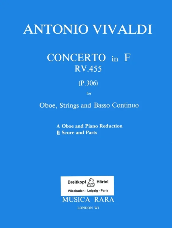 VIVALDI – Concerto in F major RV 455