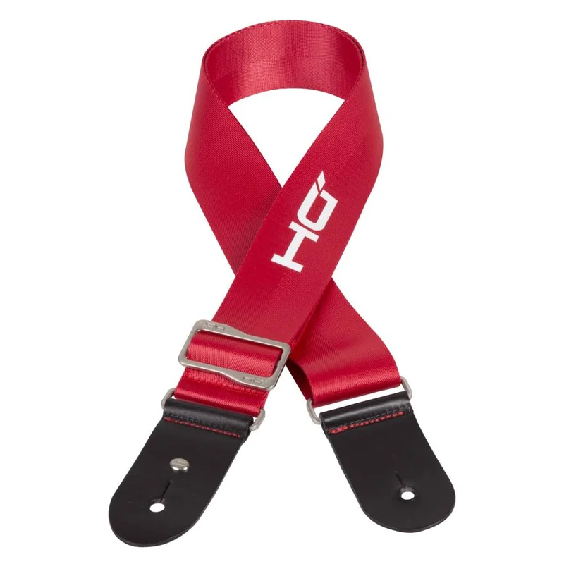 Proel DHSTRAP150RD Supreme Series Tracolla regol. termin. Vera Pelle Ita Rosso
