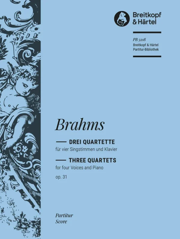 BRAHMS – 3 Quartets Op. 31