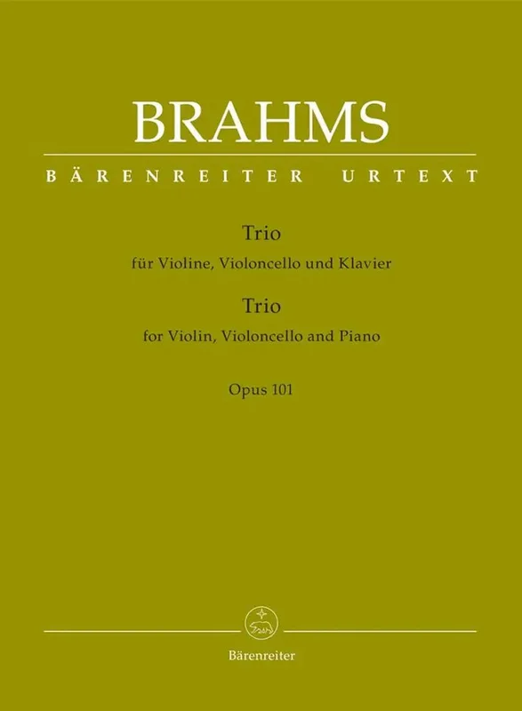 BRAHMS – Trio for Violin, Violoncello and Piano Op.101