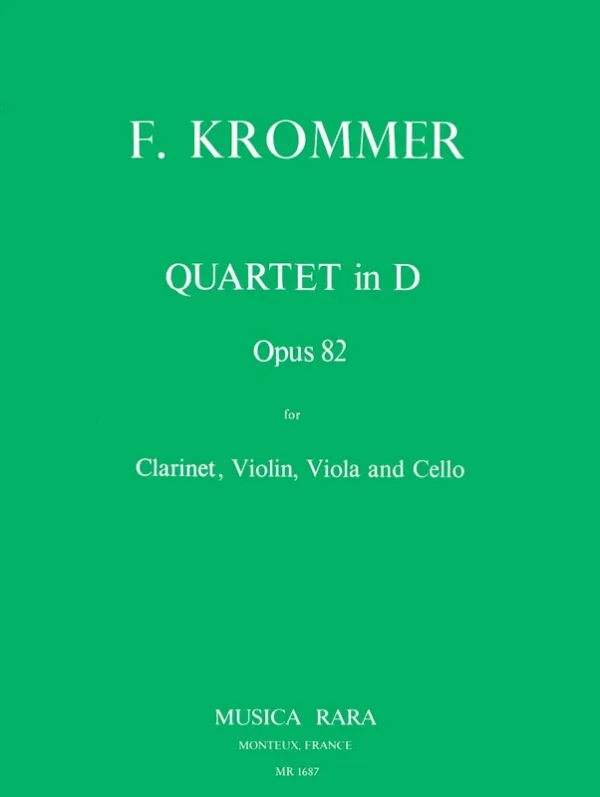 KROMMER – Quartet in D Op. 82