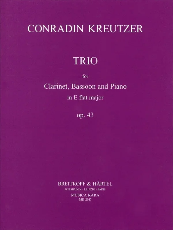 KREUTZER – Trio in Eb Op. 43