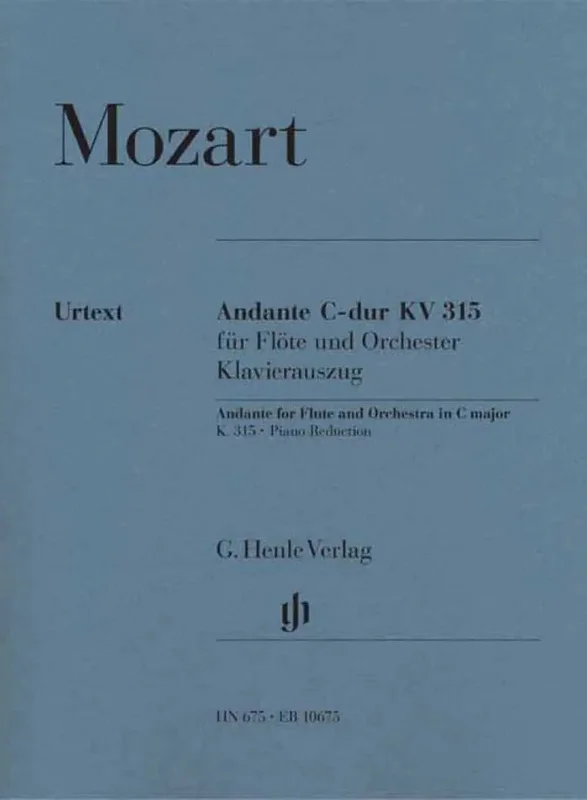 MOZART – Andante C-dur KV 315