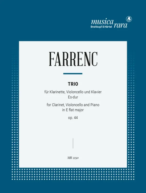 FARRENC – Trio in E flat major Op. 44