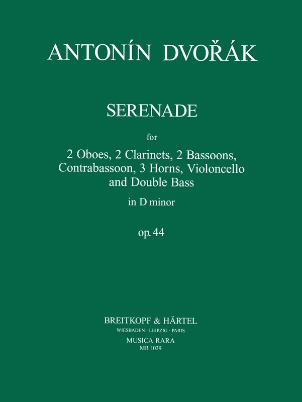 DVORAK – Serenade in D minor Op. 44
