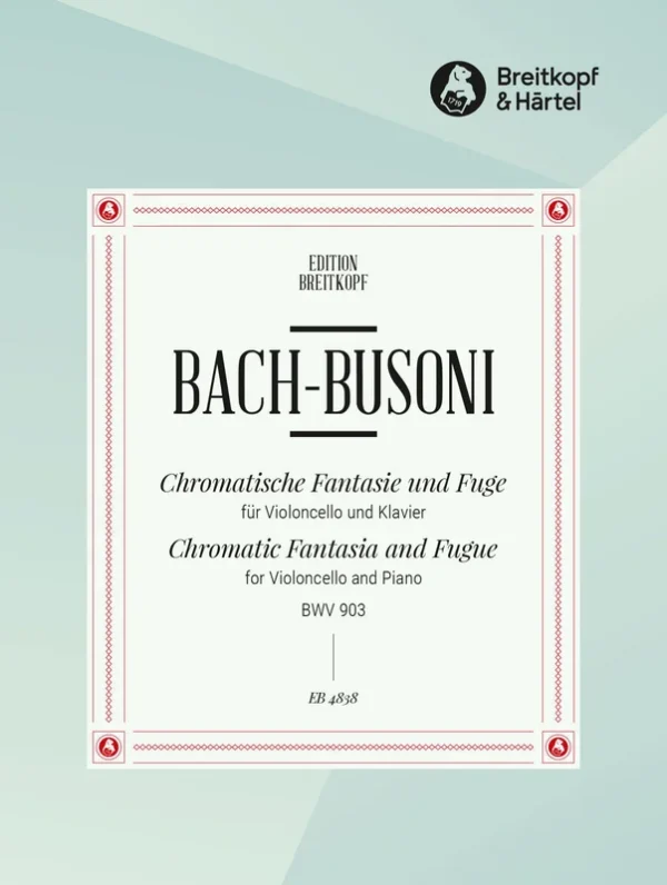 BACH – Chromatic Fantasia and Fugue BWV 903