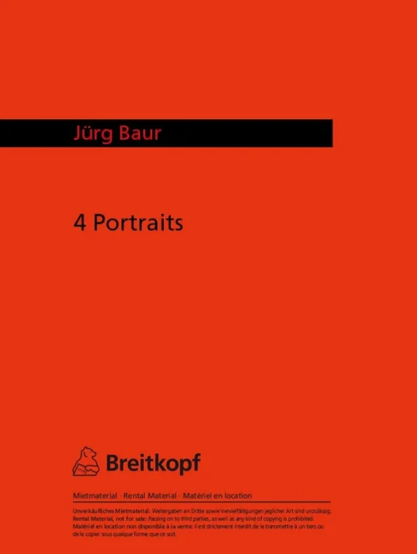 BAUR – 4 Portraits
