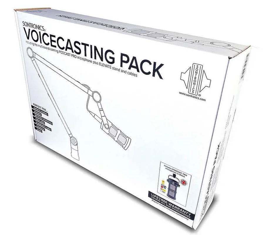 SONTRONICS – Voicecasting Pack Black