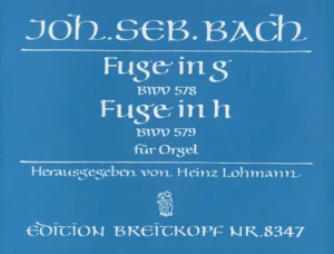 BACH – 2 Fugues in G major BWV 578 und B minor BWV 579