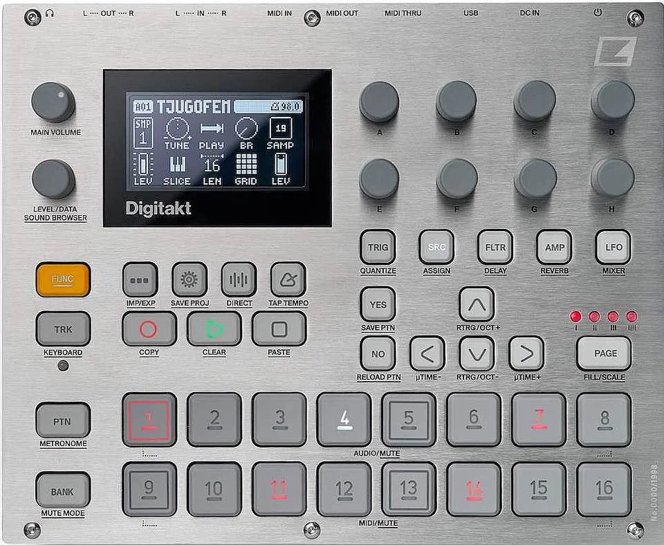 ELEKTRON – Digitakt E25 Remix Edition BF
