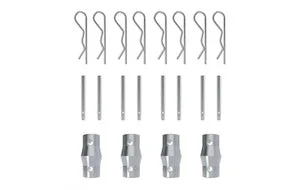 BEAMZ – P24 DECO Truss Conn.Set 4 cpl, 8 cl