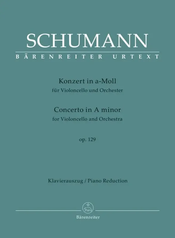 SCHUMANN – Concerto for Violoncello and Orchestra in A minor op. 129