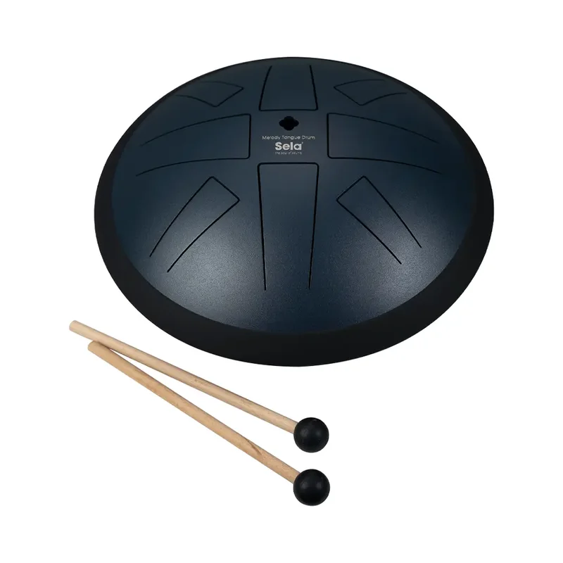 SELA MELODY TONGUE DRUM 10“ D AKEBONO NAVY BLUE