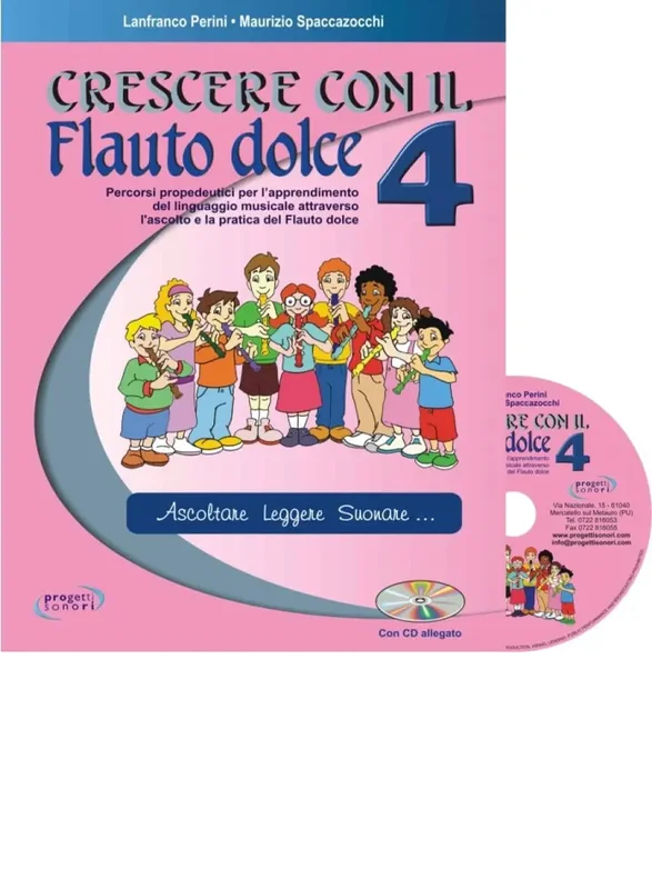 PERINI – SPACCAZOCCHI – Crescere Con Il Flauto Dolce 4