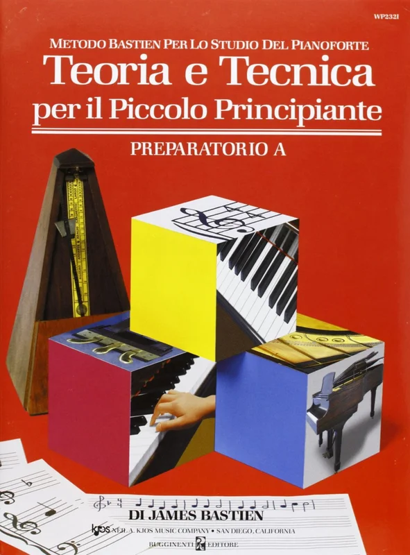 BASTIEN – Teoria E Tecnica Per Il Piccolo Principiante – Preparatorio A