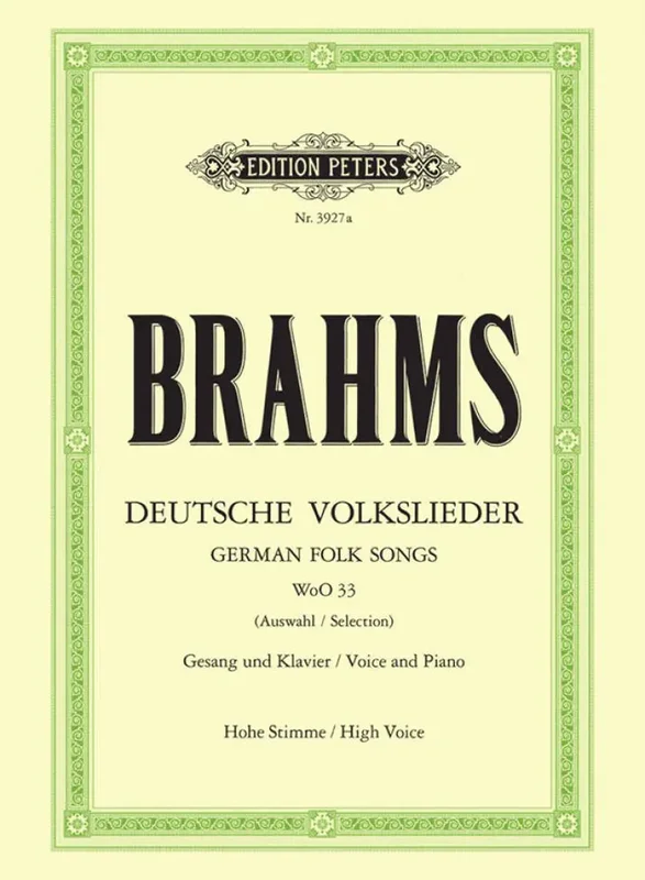 BRAHMS – 14 Childrens Folk Songs