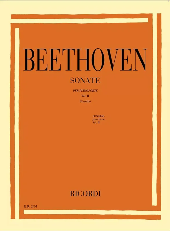 BEETHOVEN – Sonate Per Pianoforte Vol. 2