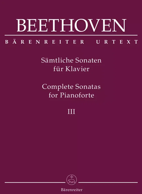 BEETHOVEN – COMPLETE SONATAS FOR PIANO III