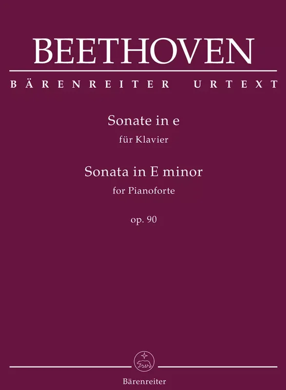 BEETHOVEN – PIANO SONATA IN E MINOR OP.90
