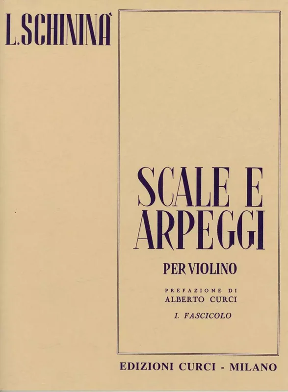 SCHININÀ – Scale E Arpeggi Vol. 1