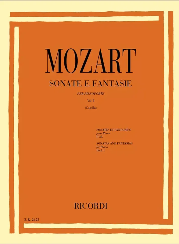 MOZART – Sonate E Fantasie Volume I