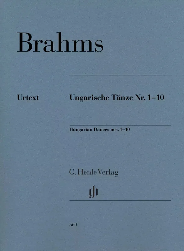 BRAHMS – HUNGARIAN DANCES Nos. 1-10