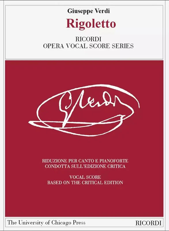 VERDI – Rigoletto – Ricordi Critical Edition