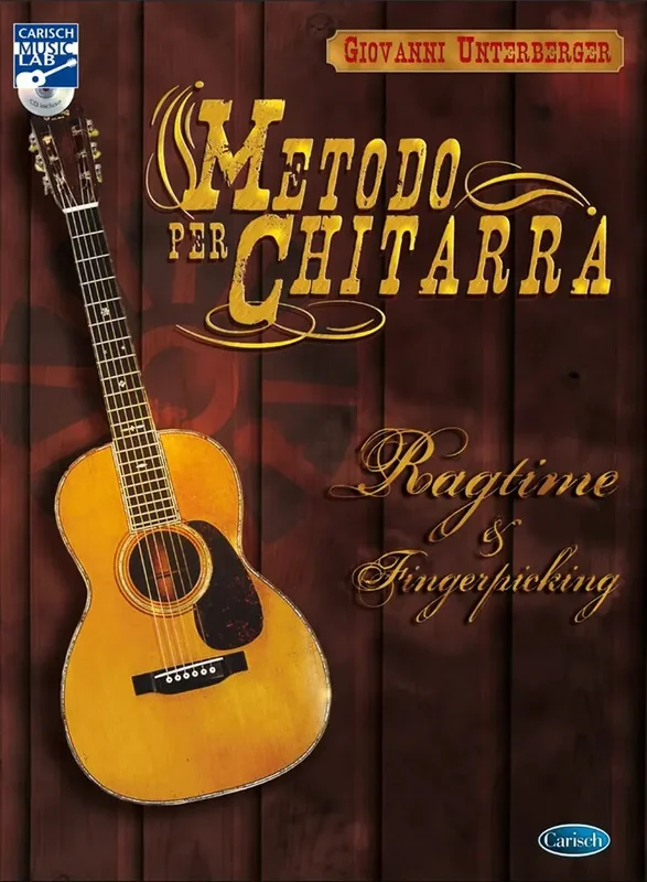 UNTERBERGHER – METODO PER CHITARRA RAGTIME & FINGERPICKING
