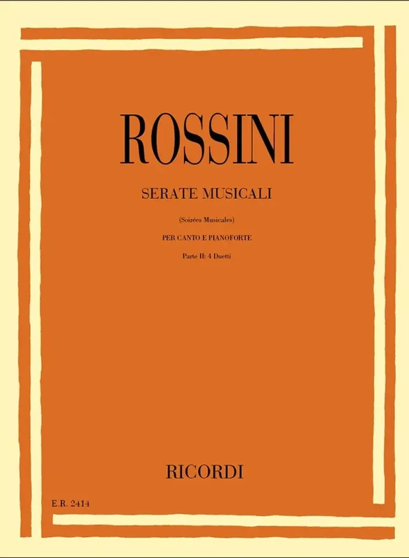 ROSSINI – Serate Musicali – Parte 2: 4 Duetti