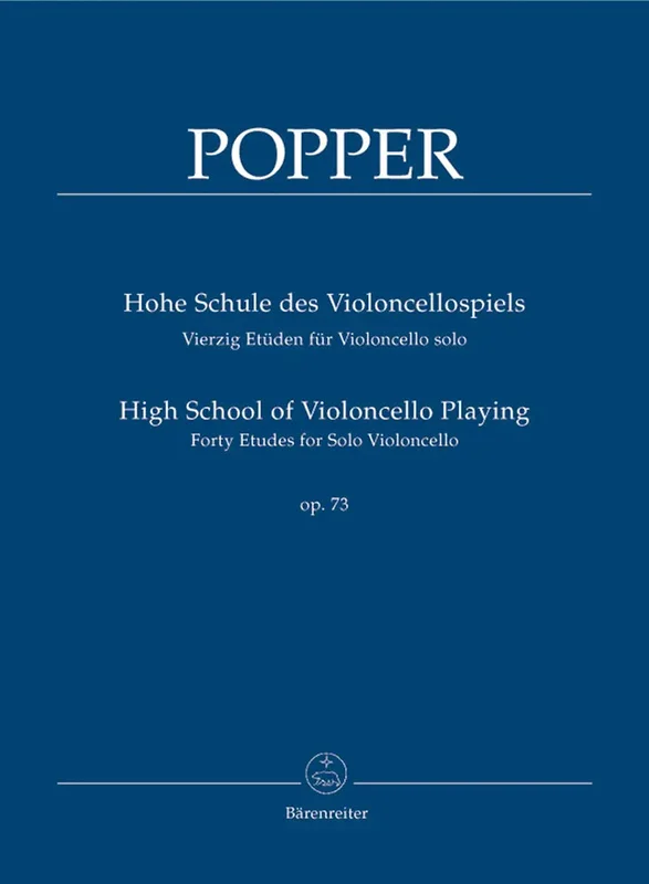 POPPER – High School of Violoncello Playing op. 73