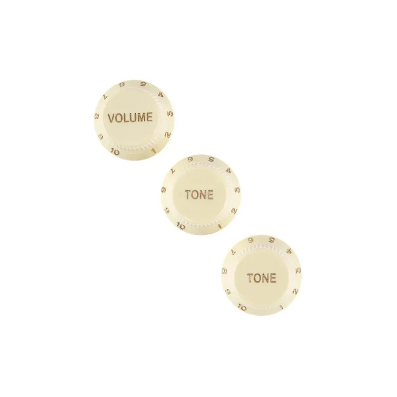 Stratocaste – Soft Touch Knobs – Aged White