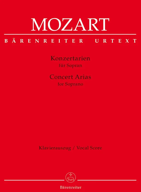 Mozart – Concert Arias for Soprano