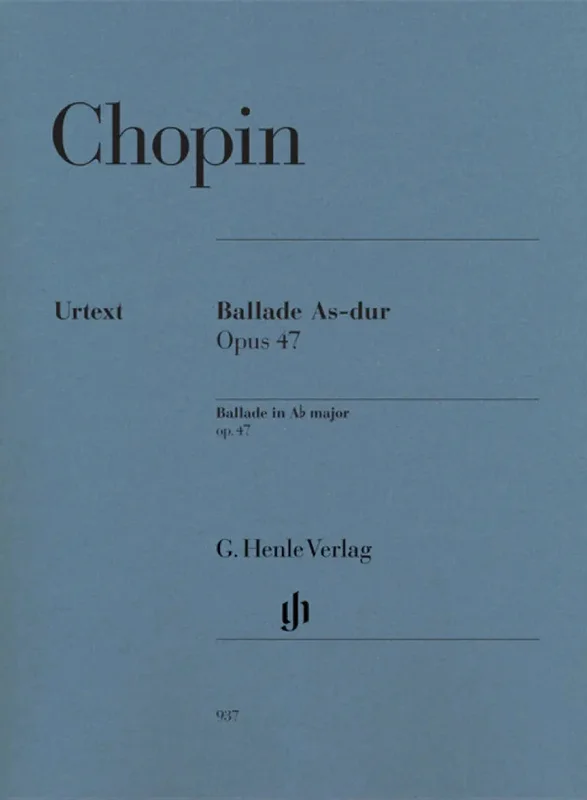 Chopin – Ballade In Flat Major Op 47