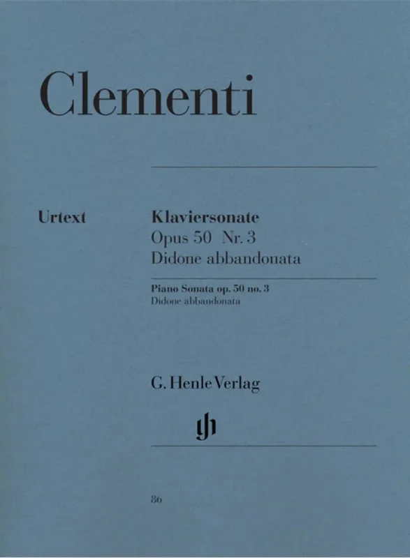 CLEMENTI – Sonata Op. 50 n. 3 Didone Abbandonata
