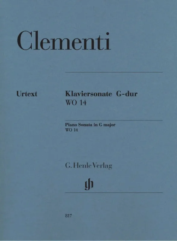 Clementi – Klaviersonate G-dur WO 14