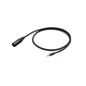 Proel CHLP290LU15 Cavo audio MiniJack stereo 3.5mm a Cannon XLR 3P Maschio,1,5mt
