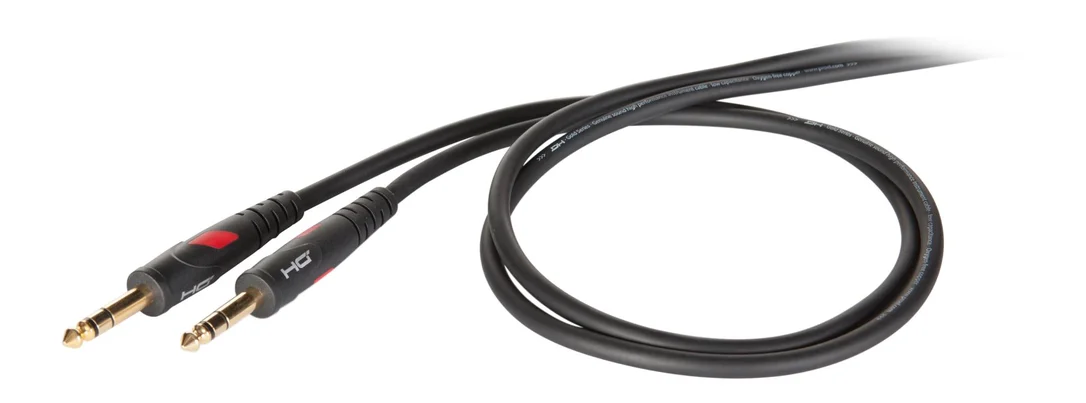 Proel DHG140LU5 Cavo professionale bilanciato Jack 6.3 a Jack 6.3 Stereo 5 mt.