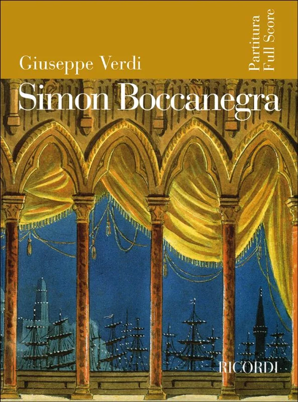 VERDI – Simon Boccanegra (Partitura) – RICORDI
