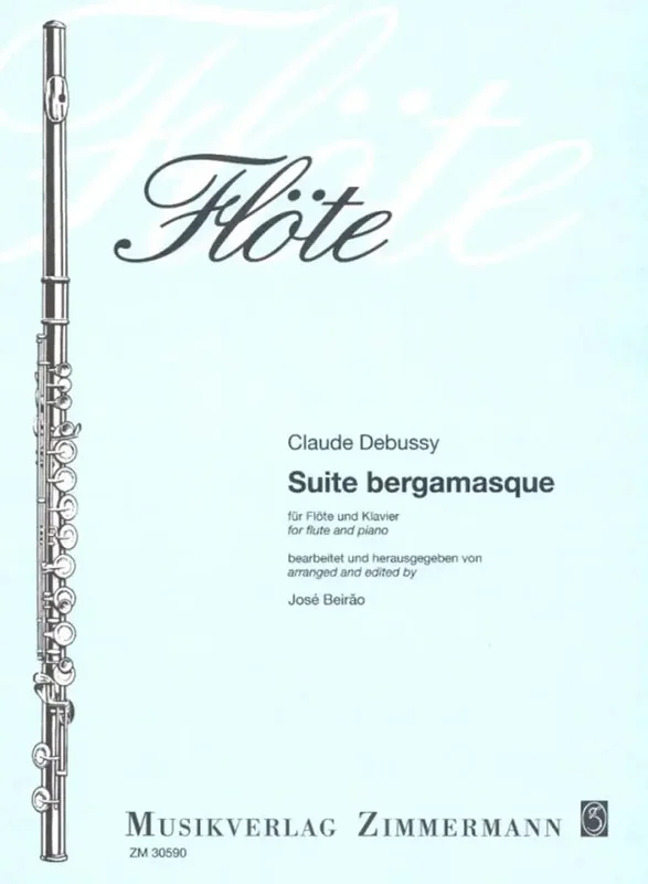 DEBUSSY – Suite Bergamasque for Flute and Piano