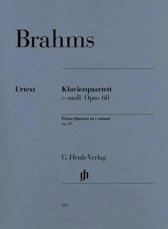 BRAHMS – Piano Quartet c minor op. 60