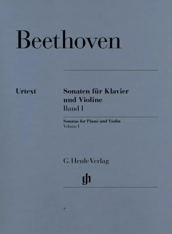 BEETHOVEN – Sonatas for Piano and Violin Volume 1